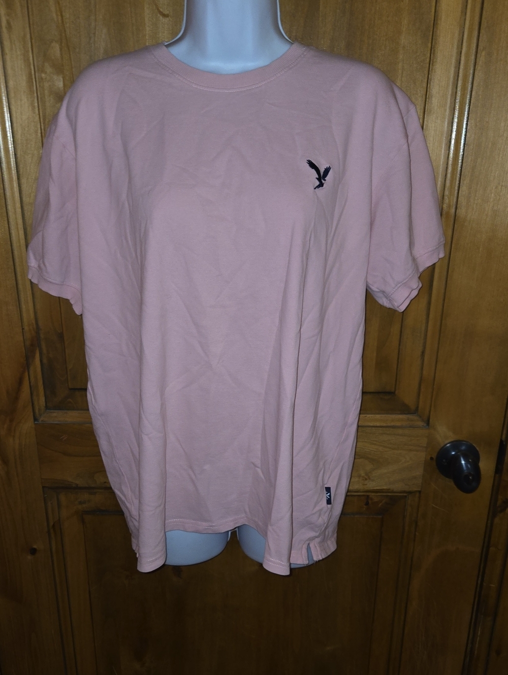 American Eagle Outfitters Light Pink Short Sleeve Crew Tee
